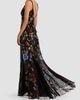 ALICE + OLIVIA ALICE + OLIVIA Women's Nisa Floral Cutaway Lace Maxi Dress - 3