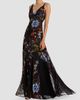 ALICE + OLIVIA ALICE + OLIVIA Women's Nisa Floral Cutaway Lace Maxi Dress - 4