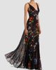 ALICE + OLIVIA ALICE + OLIVIA Women's Nisa Floral Cutaway Lace Maxi Dress - 6