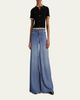 ALICE + OLIVIA Ciara Crochet-Trim Ribbed Cardigan - 2