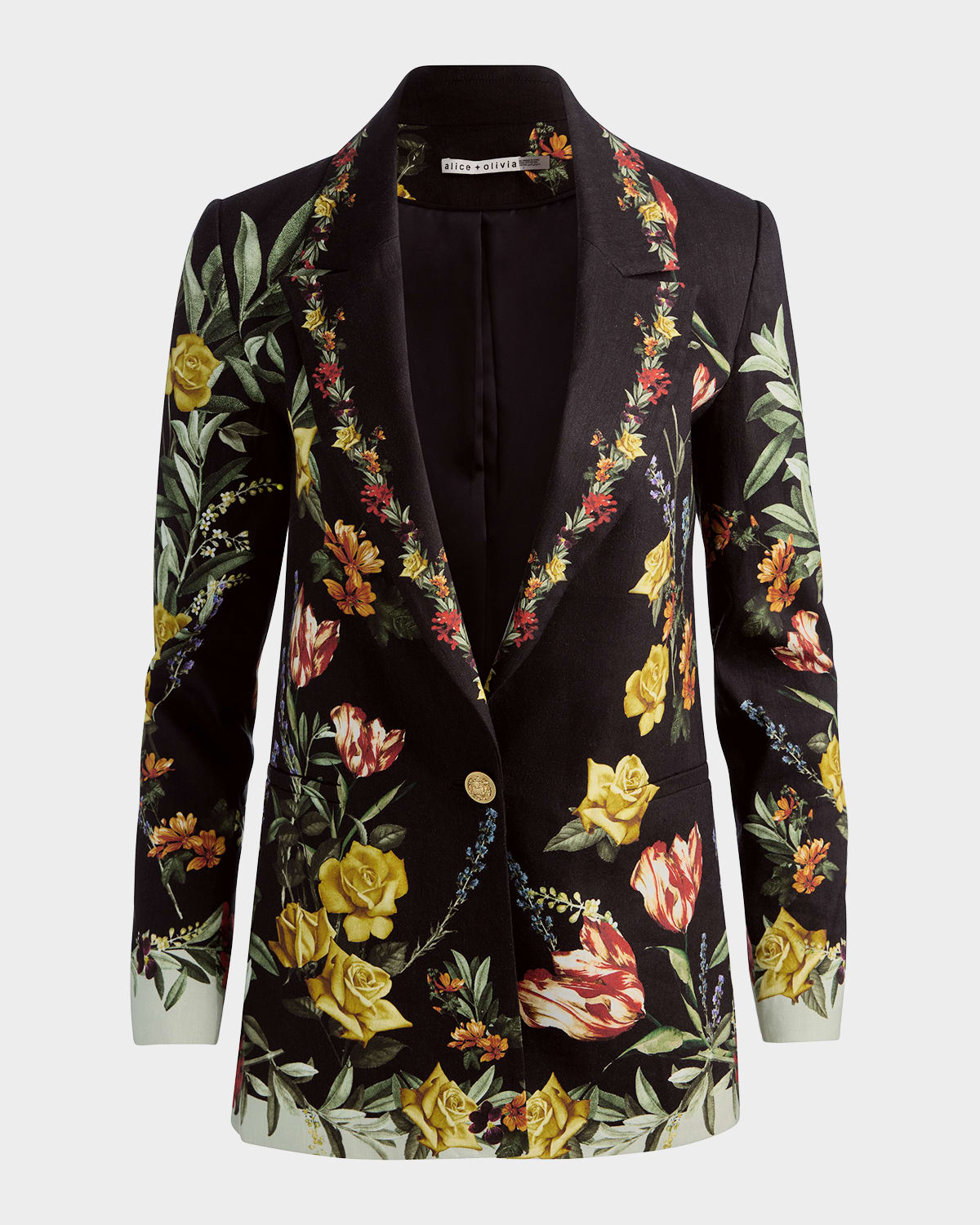 ALICE + OLIVIA Denny Slim Boyfriend Blazer