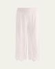 ALICE + OLIVIA Elba Embroidered Cotton Pants - 1