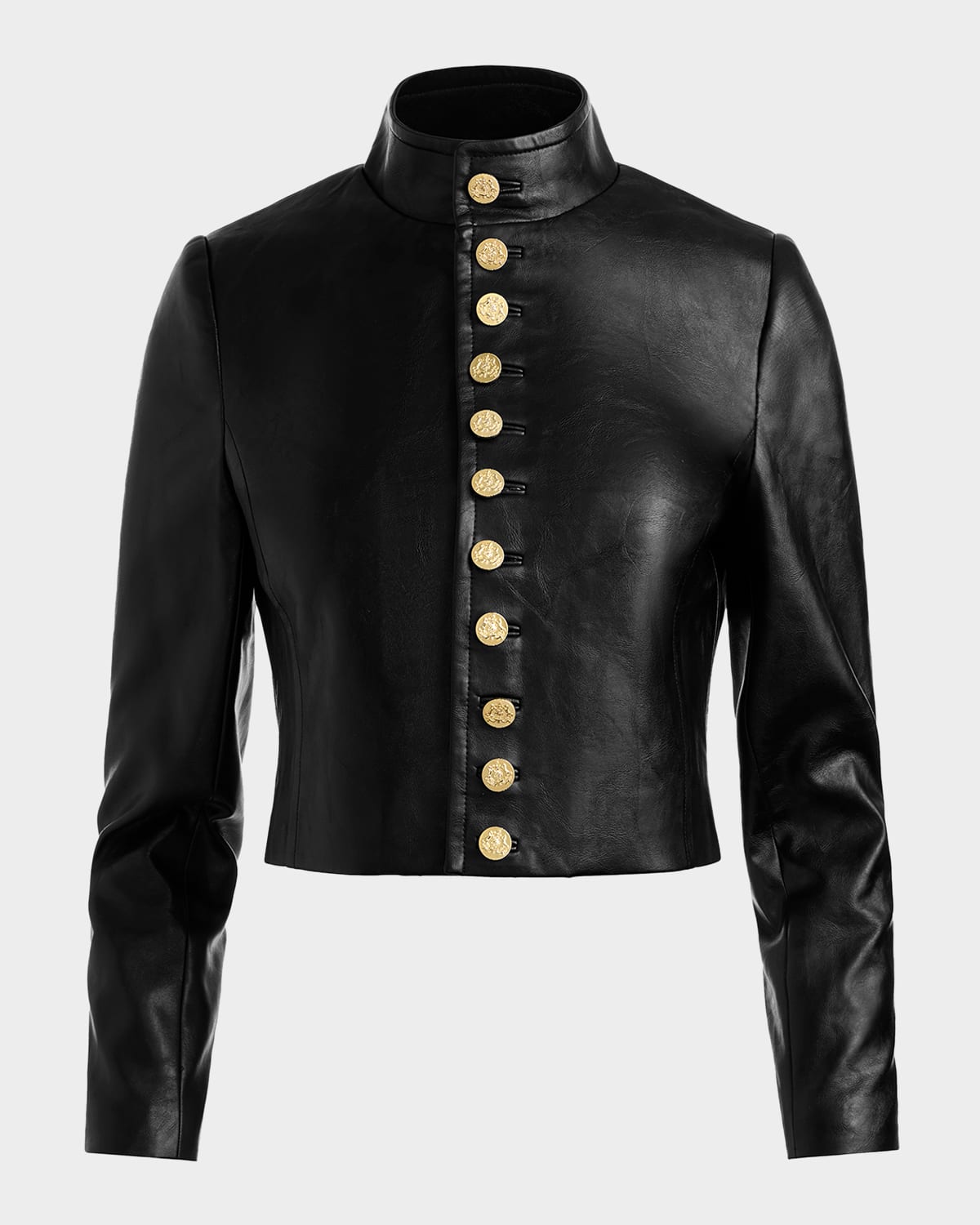 Alice + Olivia - Emerson Vegan Leather Jacket