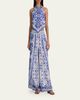 ALICE + OLIVIA Frenchie Handkerchief Halter Top - 2