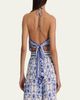 ALICE + OLIVIA Frenchie Handkerchief Halter Top - 3