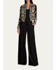 ALICE + OLIVIA Harvey Embellished Embroidered Jacket - 2