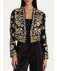 ALICE + OLIVIA Harvey Embellished Embroidered Jacket - 4