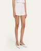 ALICE + OLIVIA Hera Linen-Blend Flare Shorts - 4