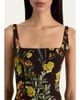 ALICE + OLIVIA Julia Floral Print Mini Dress - 5