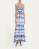 ALICE + OLIVIA Karolina Tiered Halter Maxi Dress - 2