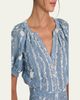 ALICE + OLIVIA Kathryn Embroidered Short-Sleeve Blouse - 5