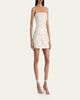 ALICE + OLIVIA Katia Sequined Strapless Mini Dress - 4