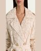 ALICE + OLIVIA Keith Eyelet Midi Trench Coat - 5