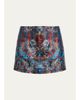ALICE + OLIVIA Mace High-Rise Jacquard Mini Skort - 1