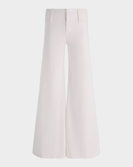 ALICE + OLIVIA Olivia Low-Rise Wide-Leg Pants