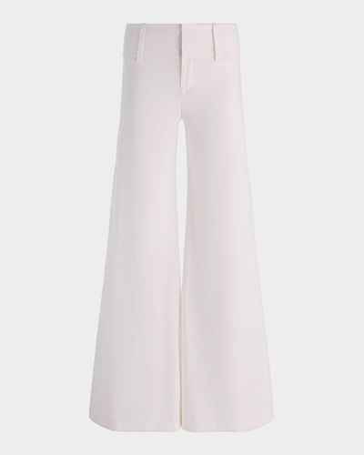 ALICE + OLIVIA Olivia Low-Rise Wide-Leg Pants
