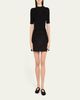 ALICE + OLIVIA Riley Suede Mini Skirt - 2