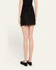 ALICE + OLIVIA Riley Suede Mini Skirt - 3