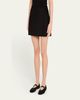 ALICE + OLIVIA Riley Suede Mini Skirt - 4