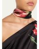 ALICE + OLIVIA Rita Draped Floral One-Shoulder Crop Top - 5