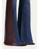 ALICE + OLIVIA SB Faux-Leather Cutout Jeans - 5