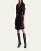 ALICE + OLIVIA Silvia Sheer Trench Coat - 4