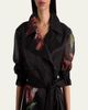 ALICE + OLIVIA Silvia Sheer Trench Coat - 5