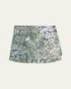 ALICE + OLIVIA Somers Metallic Jacquard Mini Skort - 1