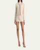 ALICE + OLIVIA Thomasina Embellished Tweed Jacket - 2