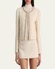 ALICE + OLIVIA Thomasina Embellished Tweed Jacket - 4