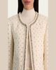 ALICE + OLIVIA Thomasina Embellished Tweed Jacket - 5