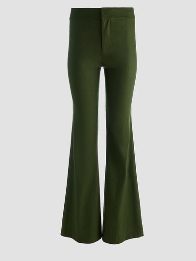 ALICE + OLIVIA Women's Andrew Mr Bootcut Slim-Fit Pants
