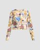 ALICE + OLIVIA Women's Carson Floral Cotton-Blend Cardigan - 1