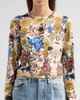 ALICE + OLIVIA Women's Carson Floral Cotton-Blend Cardigan - 5
