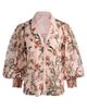 ALICE + OLIVIA Women's Charis Cotton-Silk Button-Front Blouse - 7