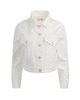 ALICE + OLIVIA Women's Chloe Embellished Denim Crop Jacket - 1