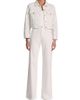 ALICE + OLIVIA Women's Chloe Embellished Denim Crop Jacket - 2