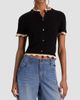 ALICE + OLIVIA Women's Ciara Lace-Trimmed Cardigan - 4