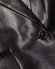 ALICE + OLIVIA Women's Denny Faux Leather Blazer - 7