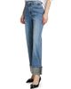 ALICE + OLIVIA Women's Embellished-Cuff Jeans - 4