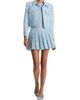 Alice + Olivia Women's Emilie Sequined Tweed Pleated Miniskirt - 2