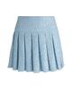Alice + Olivia Women's Emilie Sequined Tweed Pleated Miniskirt - 7