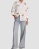 ALICE + OLIVIA Women's Finely Embellished Button-Front Shirt - 2