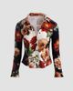 ALICE + OLIVIA Women's Freya Printed Top - 1