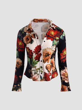 ALICE + OLIVIA Women's Freya Printed Top