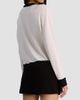 ALICE + OLIVIA Women's Gleeson Staceface Leopard Merino Wool Pullover Sweater - 3