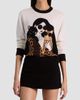 ALICE + OLIVIA Women's Gleeson Staceface Leopard Merino Wool Pullover Sweater - 4