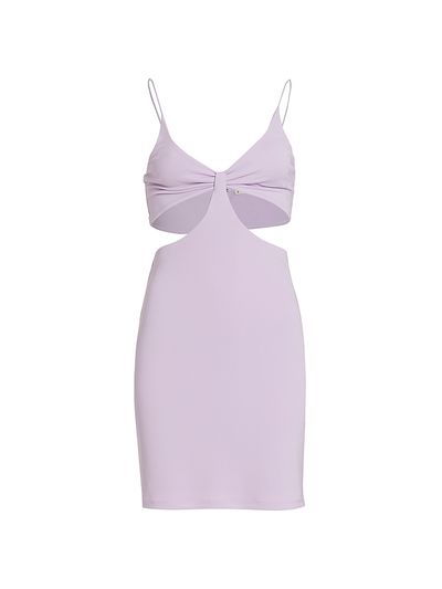 ALICE + OLIVIA Women's Havana Sleeveless Cut Out Minidress