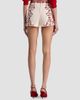 ALICE + OLIVIA Women's Hera Floral Linen-Blend High-Rise Shorts - 3