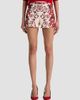 ALICE + OLIVIA Women's Hera Floral Linen-Blend High-Rise Shorts - 4